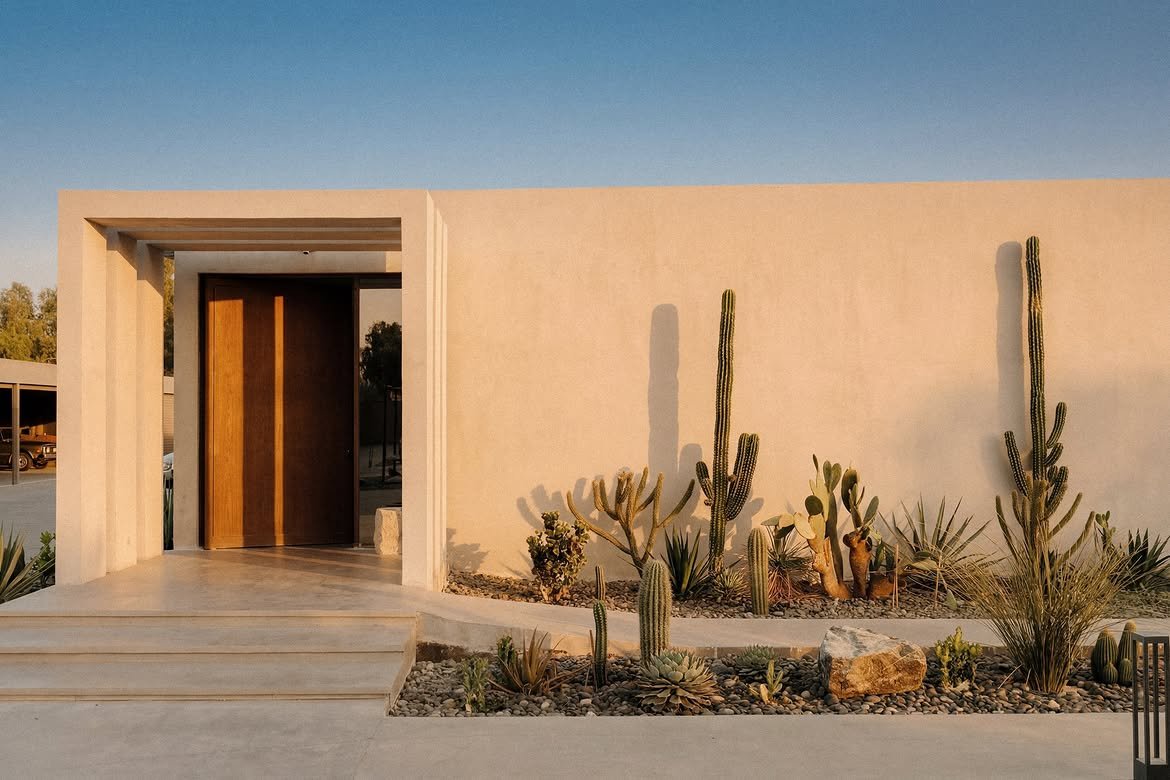 The front door