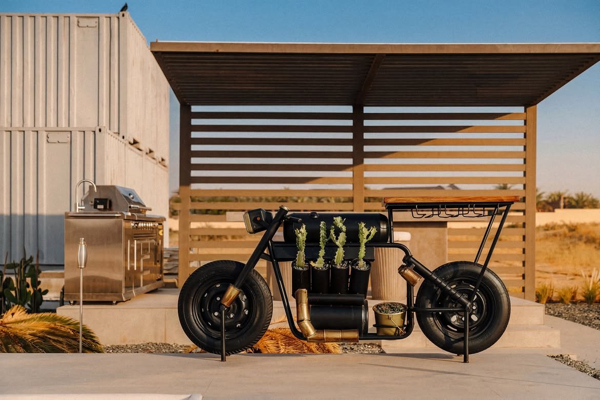 The motorcycle bar